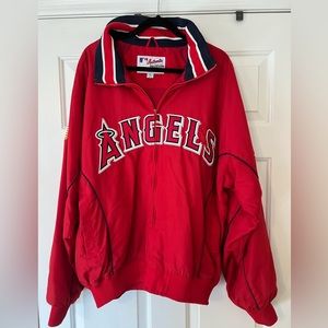 Anaheim Angels Majestic Dugout Bomber Jacket XL